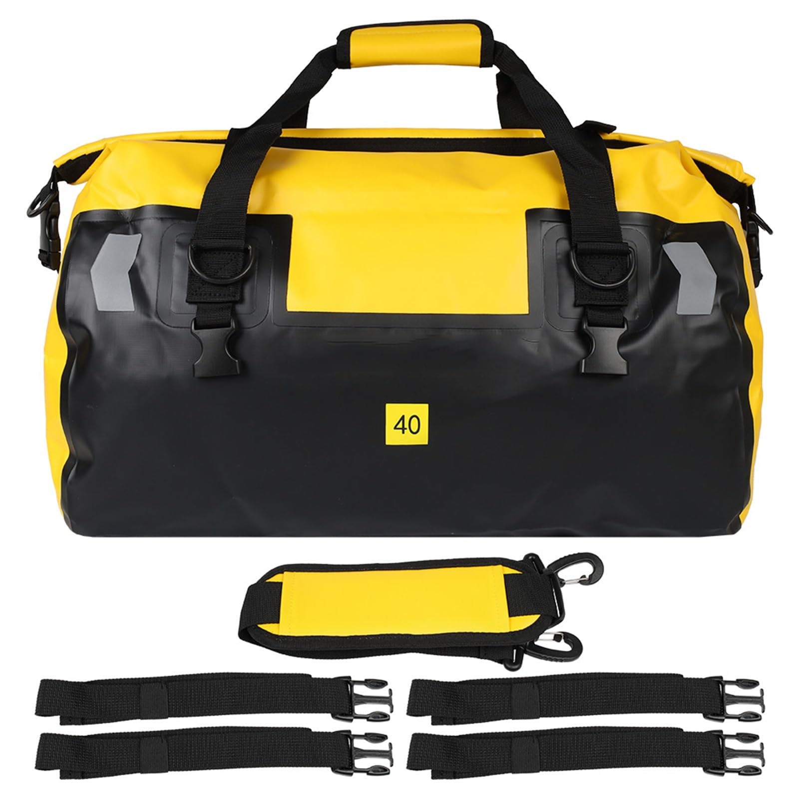 Sacoches Arrière Étanches 40 L pour Moto, Scooter, Camping, Cyclisme, Voyage, Bagages Secs, Sac À roulettes pour CB500X, NC750X, CRF300L, Rally/ABS