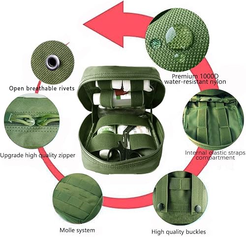 Miniatura 3 de First Aid Pouch EMT IFAK Medical Pouch, Tactical MOLLE Utility Pouch