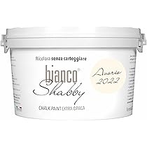 CHALK PAINT Avorio (2022) per Mobili e Pareti – Pittura Shabby Chic Vintage EXTRA OPACA (2,5 Litri)
