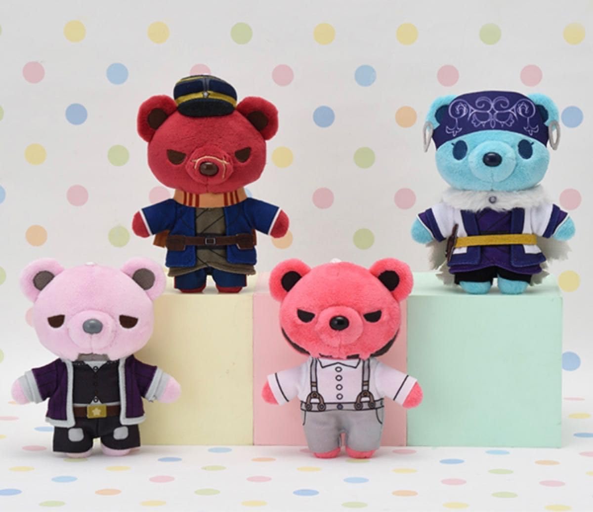 Amazon.co.jp: ゴールデンカムイ くま ぐるみ ミニぬいぐるみ Vol.1 全