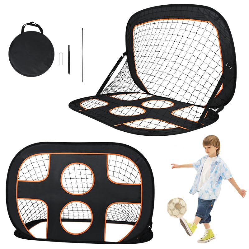 Lot De 2 Cages De Foot Enfant Pliable - But De Foot Avec Filet Et Sac De Rangement But Soccer Jardin Avec Filet Lot De 2 Cages De Foot Enfant Pliable - But De Foot Avec Filet Et Sac De Rangement But Soccer Jardin Avec Filet