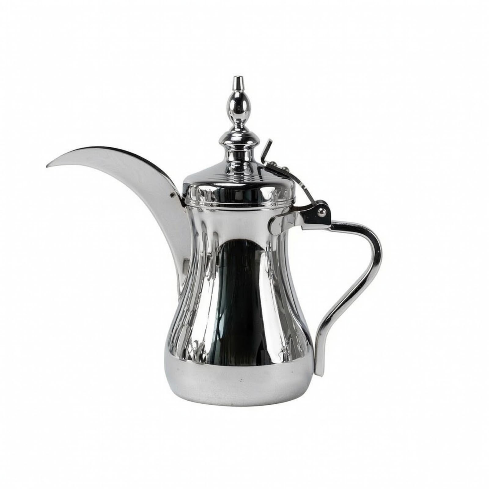 Gralara Caffettiera Mediorientale Facile Da, 1100 Ml, Cromato
