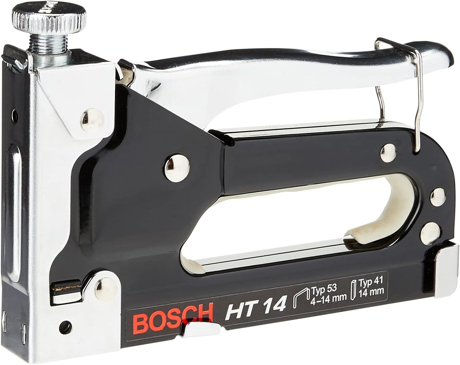 Bosch Zszywacz ręczny HT 14 (drewno, typ zszywek 53) & Bosch Accessories Zszywka z cienkiego drutu, typ 53 11,4 x 0,74 x 10 mm