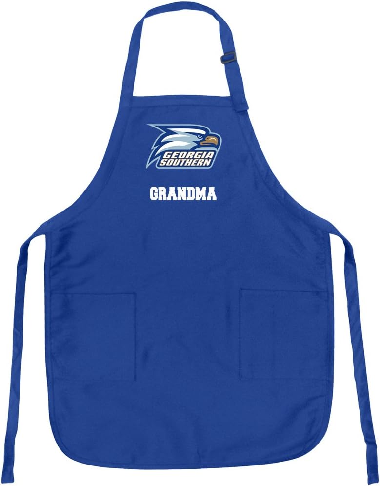 Broad Bay Georgia Southern Grandma Apron w/POCKETS Barbecue Grilling Kitchen Cooking For GS Eagles Grandmother