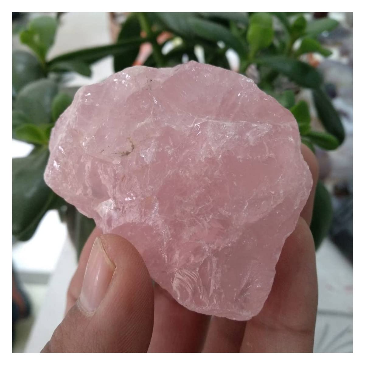 Piedras de cristal cuarzo rosa naturales decoracion hogar LQYXGS 80g-120g