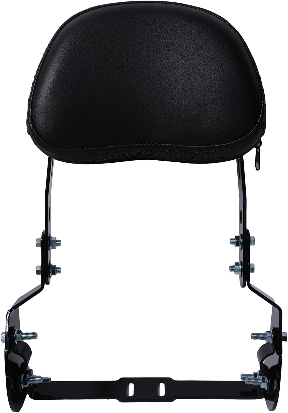 JMCHstore Mini Bike Backrest Sissy Bar w/Cushion for Coleman B200 B200R B200RSV B200C B200V RB200 RT200 Mega Moto B212 MAX - adjustable height slots, padded backrest cushion for rider support