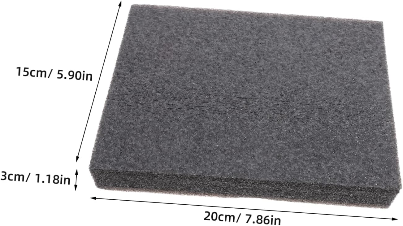 2pcs Cotton Foam Sheets for Crafting and Packing Elastic Foam Pads for Protecting Delicate Items for Shipping and Packaging Projects
