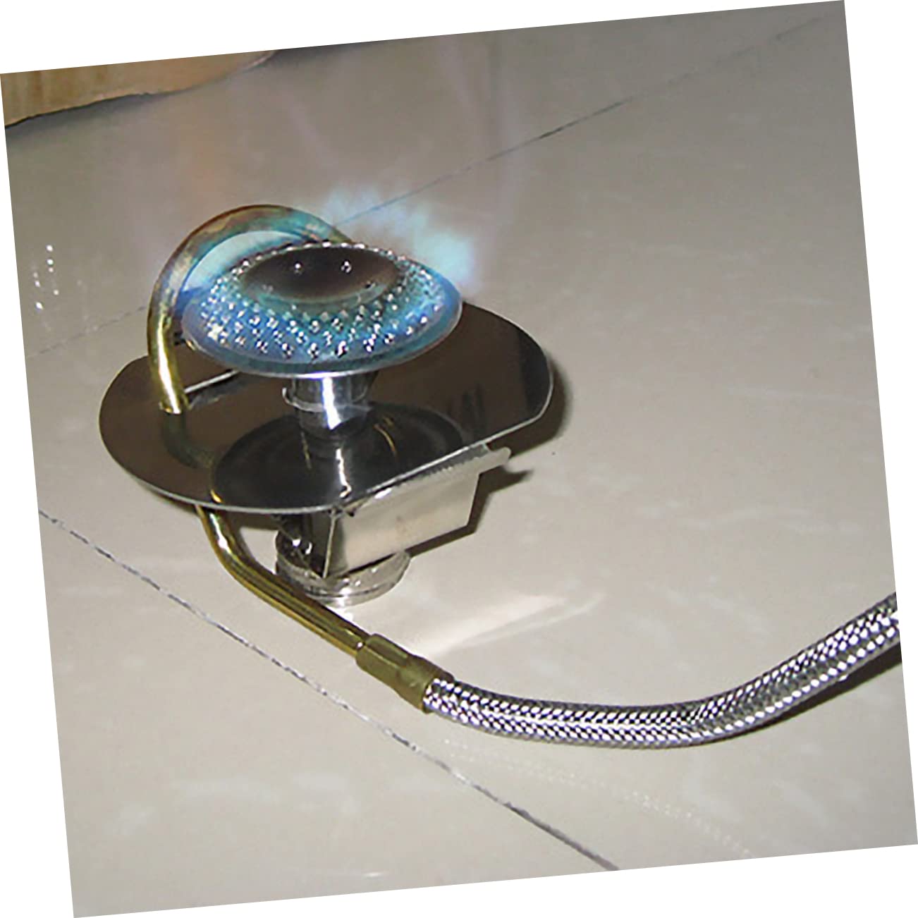 SUPVOX Backpacking Stove Tank Adapter Portable Cooker Outdoor Bbq Grill Windproof and High-temperature Resistant