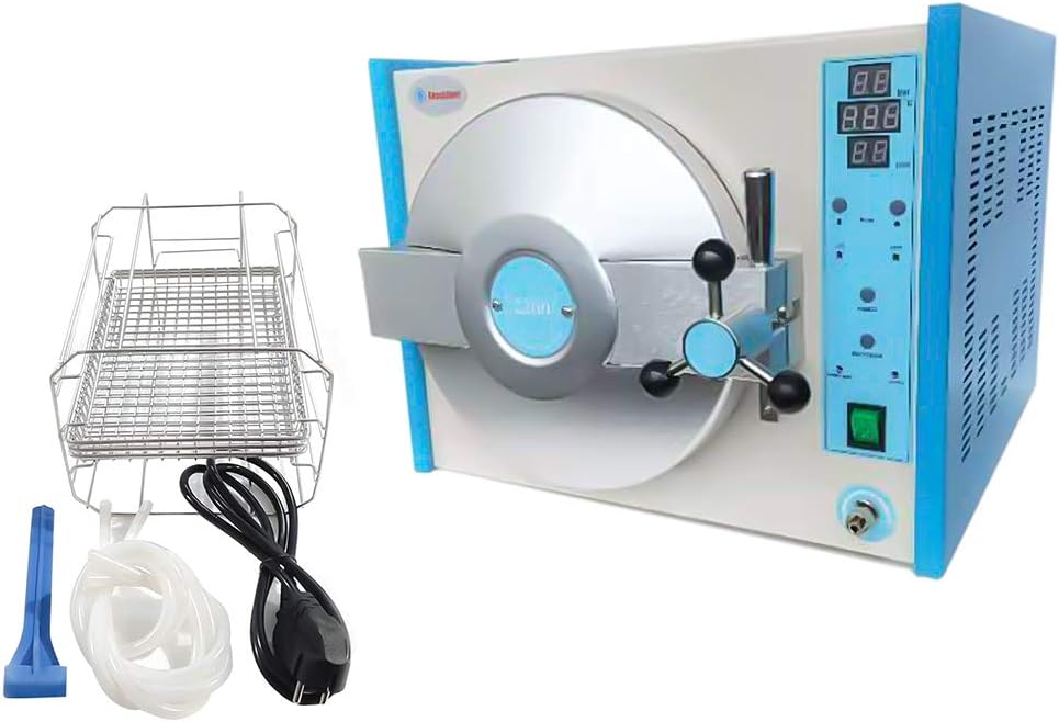 18L Dental Automatic Autoclave Steam Drying Function 1400W Digistal Display
