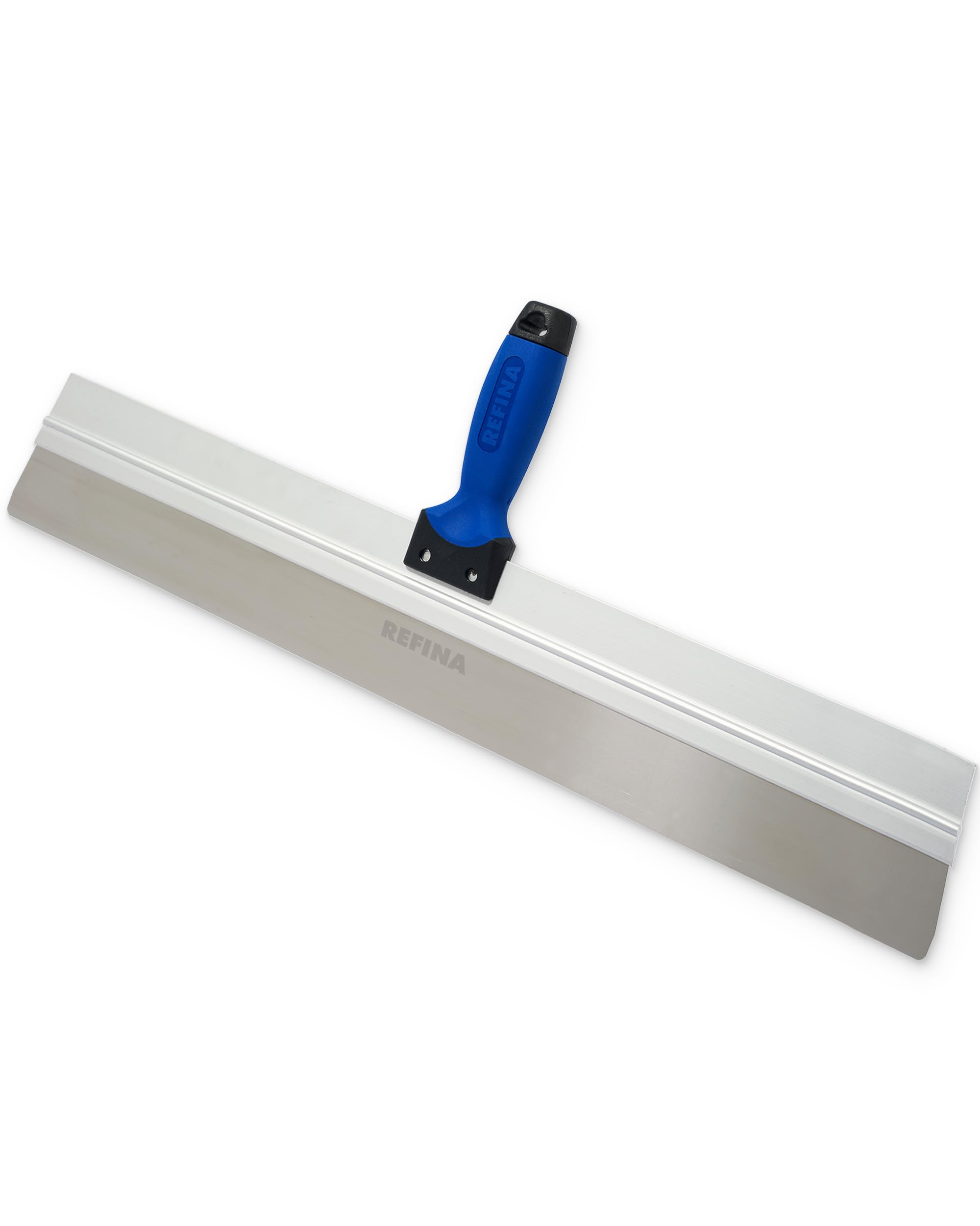 REFINA Skimming Spatula for Plasters, Renders, & Compounds - 27.5" (700mm) Plastering Spatula w/ 0.5mm Stainless Steel Skimming Blade & Ergonomic ‘T’ Handle - Levelling & Plastering Tools