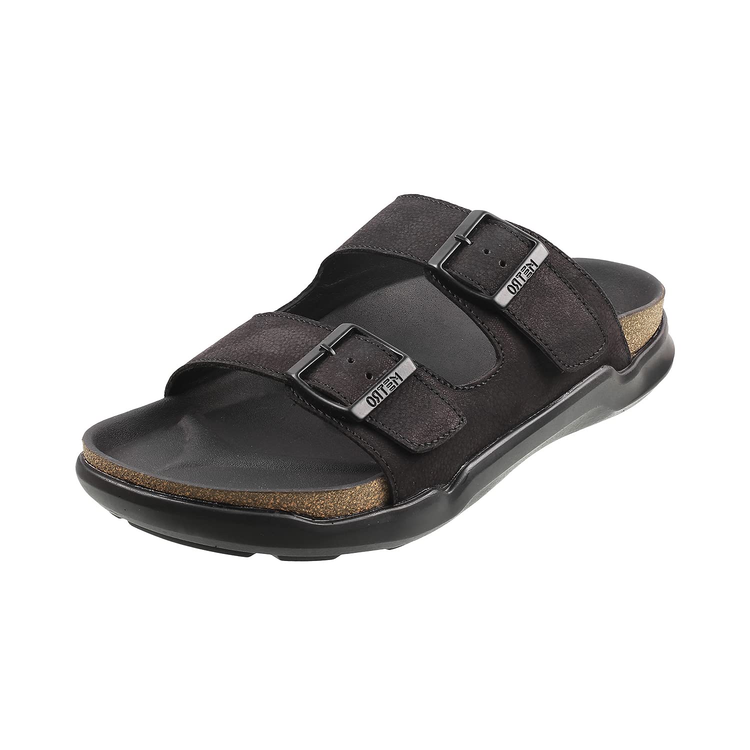 Metro Men Black Suede Sandals (16-719-11-45) Size (11 UK (45 EU)) (B0B1F41KD8) Amazon Price History, Amazon Price Tracker