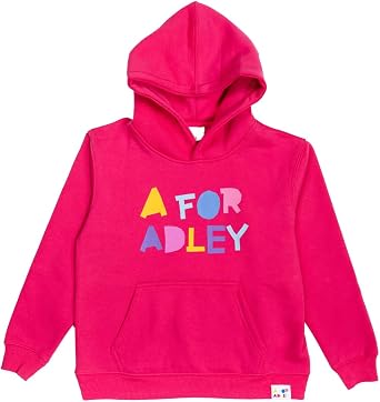 A FOR ADLEY BFF Hoodie Stylized With the Rainbow Logo, Used To Show Off Your Love of Adley and Her YouTube Videos