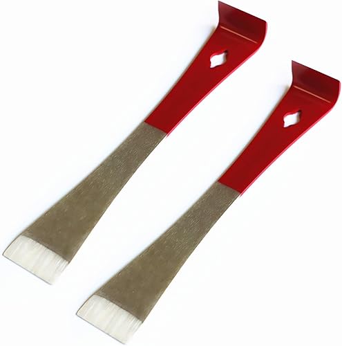 Miniatura 1 de WEICHUAN 2 herramientas de raspador de colmena de acero inoxidable, equipo de apicultura, herramienta de mano de colmena de abejas, herramienta de