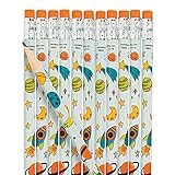 Fun Express Trendy Space Pencil - Stationery - VBS Vacation Bible School Supplies/Decor - 24 Pieces
