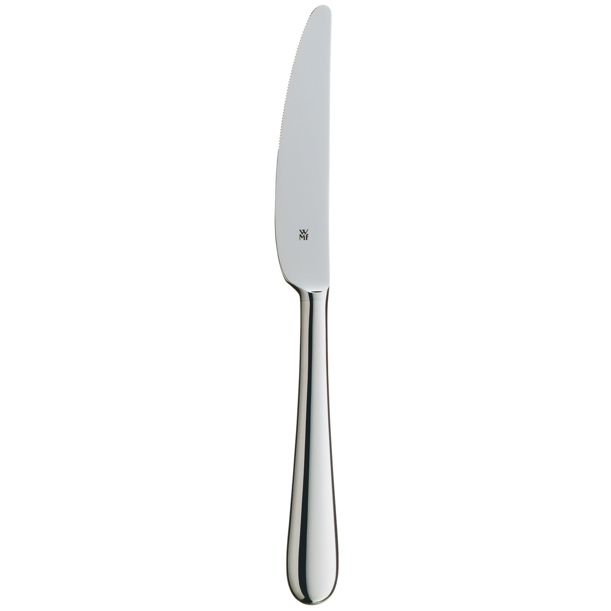 WMF Merit Vorspeisenmesser, Dessertmesser 21,2 cm, Frühstücksmesser eingesetzter Klinge, Cromargan protect poliert, kratzbeständig, spülmaschinenfest