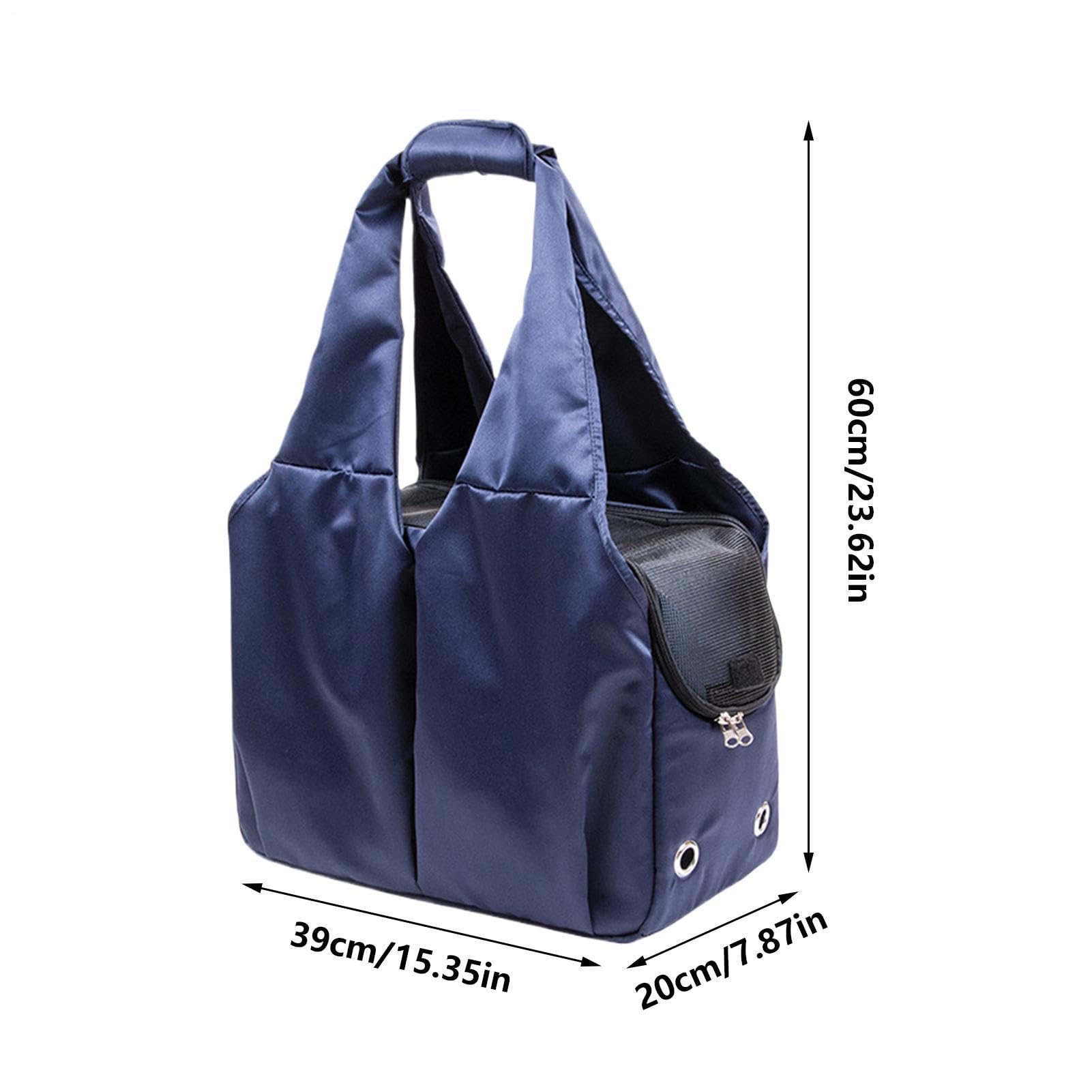 Borsa Porta Cani Tasche Esterne Multiple Ventilazione Tasca da Trasporto