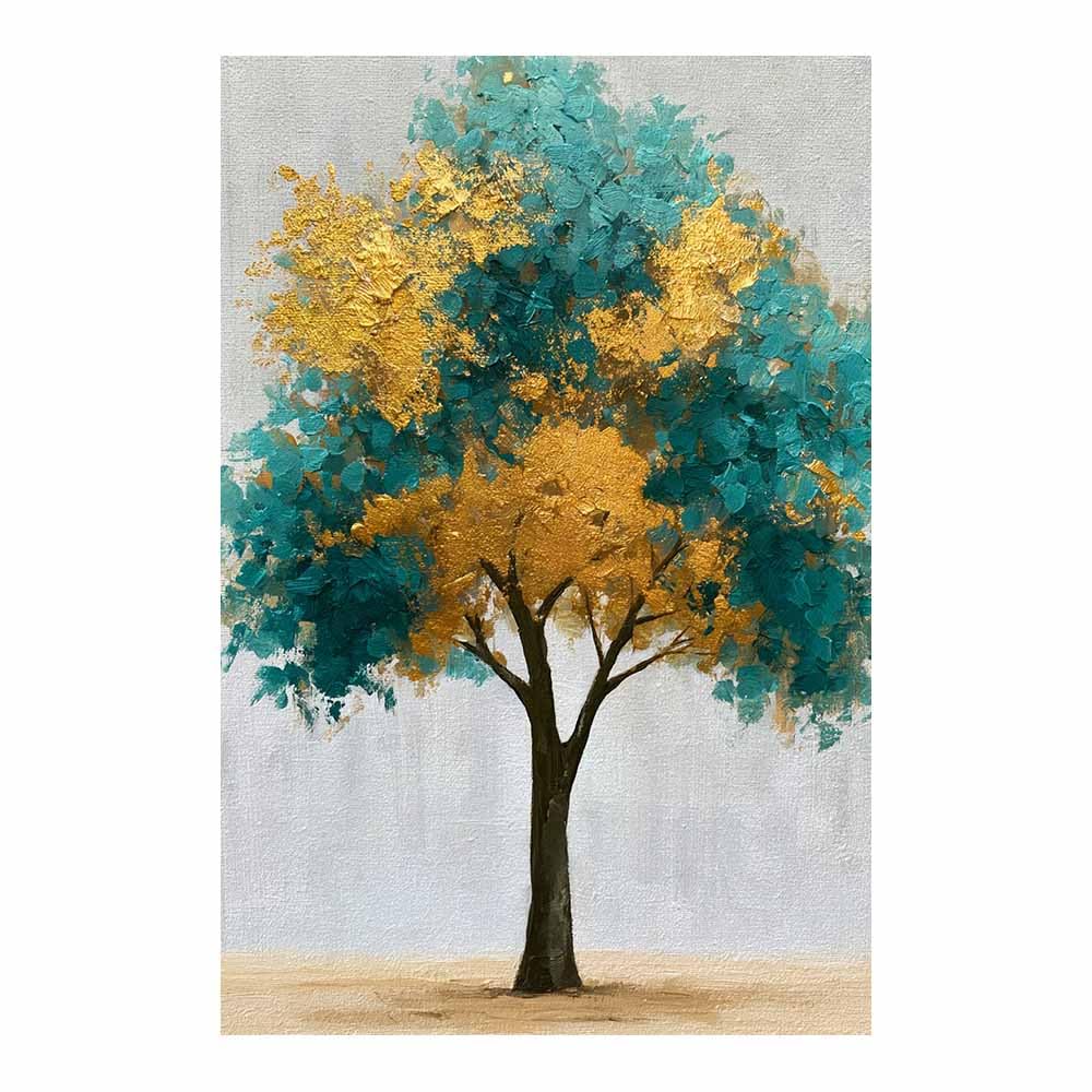 XENIOU Tree Of Life Textured Whitese tree art prints, decorative paintings, for Living Room Bedroom Office Home Wall Decor.(Multicolor)-70x100cm Unframed