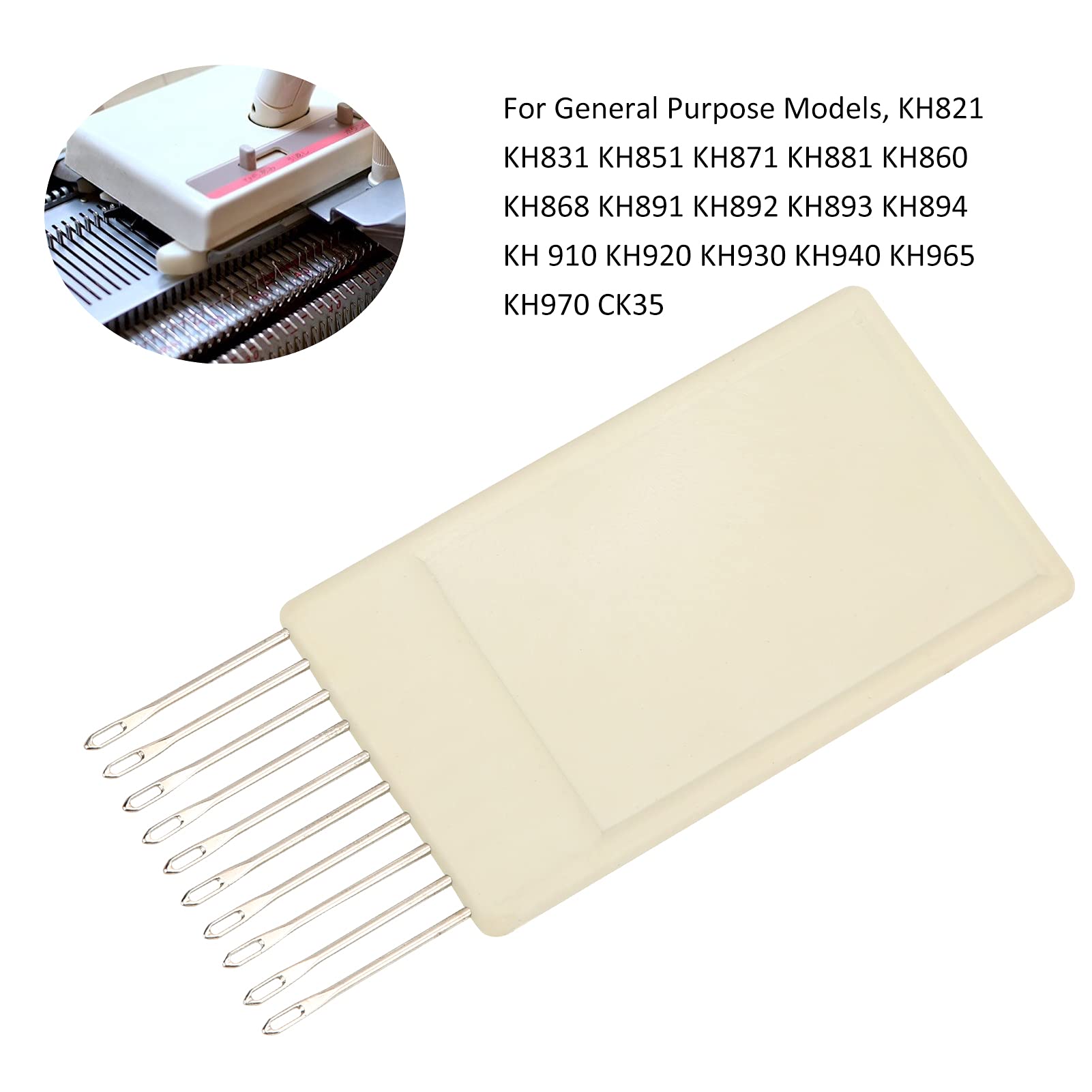 Breimachine Gegoten op Kam, Metaal Gegoten op Kam Breien Machine Vervangende Onderdelen Accessoires voor SRP60N SRP50 SRP60 Breimachine (korte naaldkam 45 cm/17,7 inch