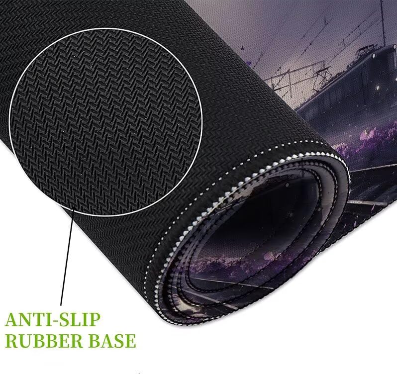 Tapis de souris XXL violet 1600x800 pour transformer l'ambiance de votre bureau