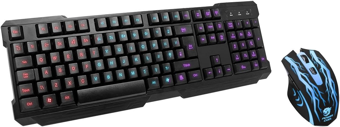 Lightning LED RGB Keyboard + Mouse Kit
