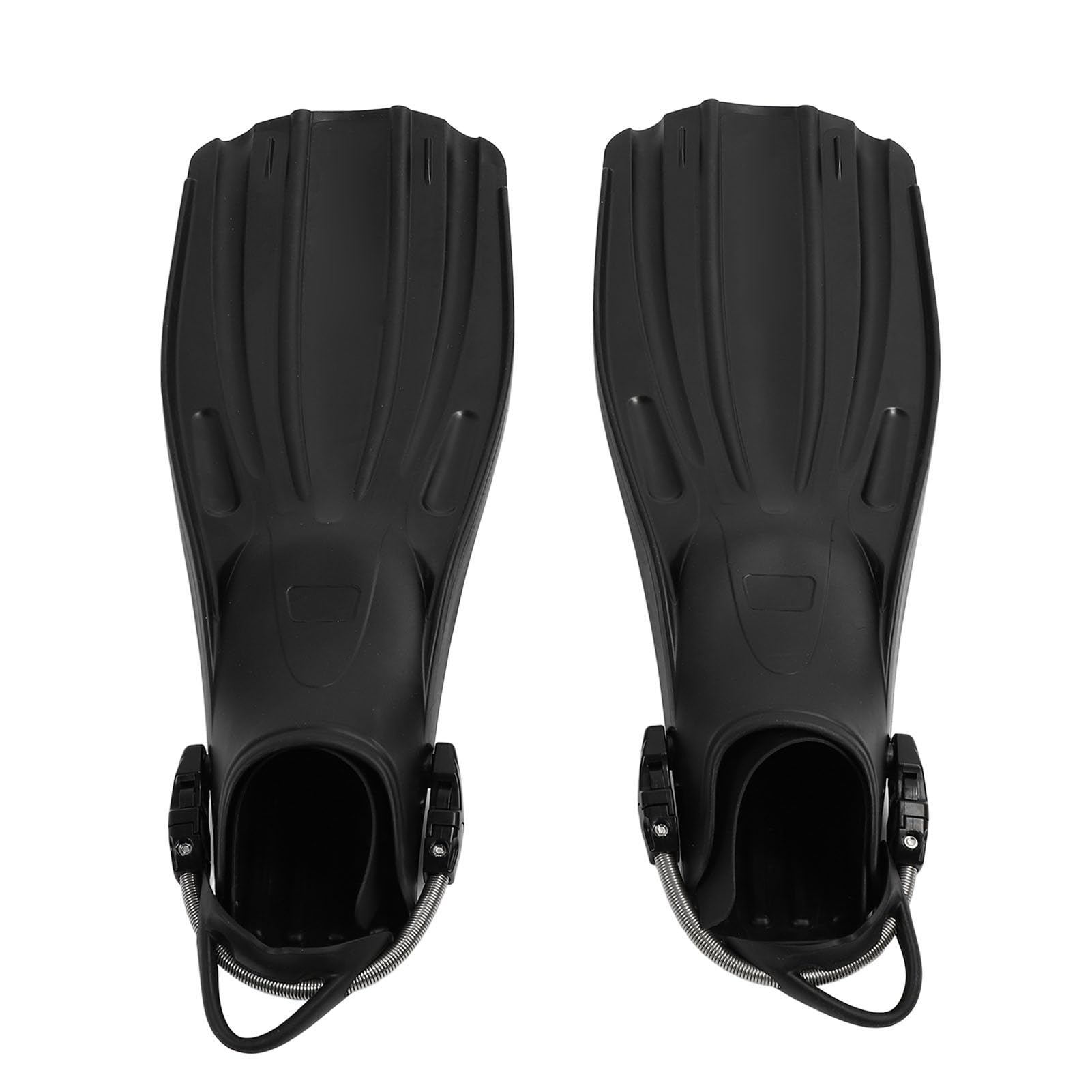 Generic Aleta para Pies Subacuática Diseño Ergonómico Negro Premium para Buceo y Apnea 2 Piezas