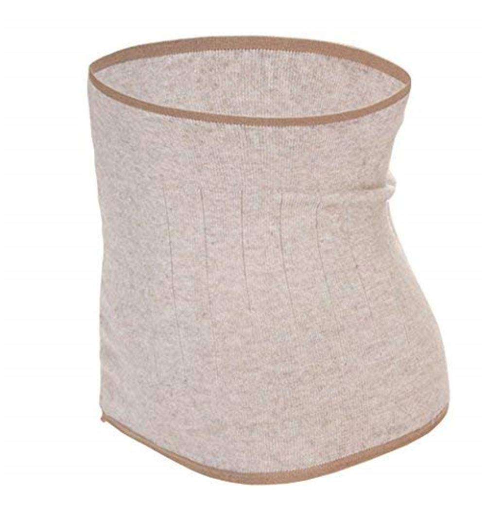 BXT Medical Abdominal Binder Thermal Cashmere Knit Back Stomach Kidney Support Brace Warmer Waist Trimmer Belt Band Postpartum Belly Wrap - Warming Kidney