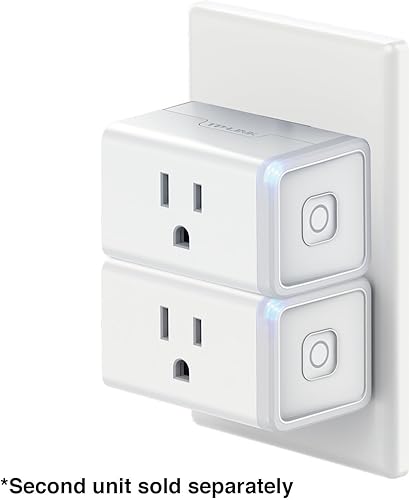Miniatura 2 de Kasa Smart Plug - enchufe inteligente en miniatura de conexión WiFi fiable, no requiere concentrador, funciona con Alexa Echo y Google Assistant