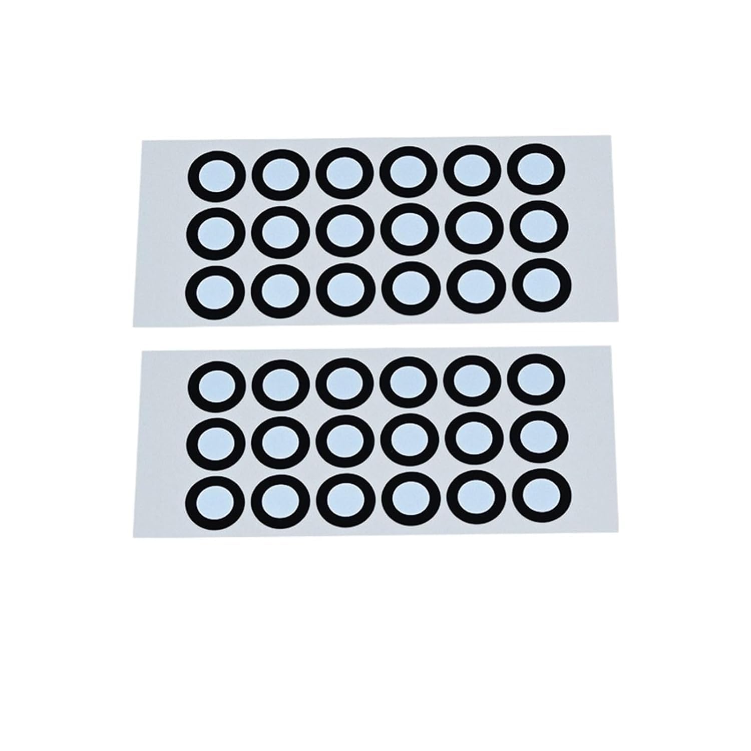 DARZYS 3D Scanning Marker, 3D Scanning Dots, for 3D Scanner Inside 12 Outside 19mm Positioning Targets for 3D Scaner Reference Point Markers for 3D Scanning