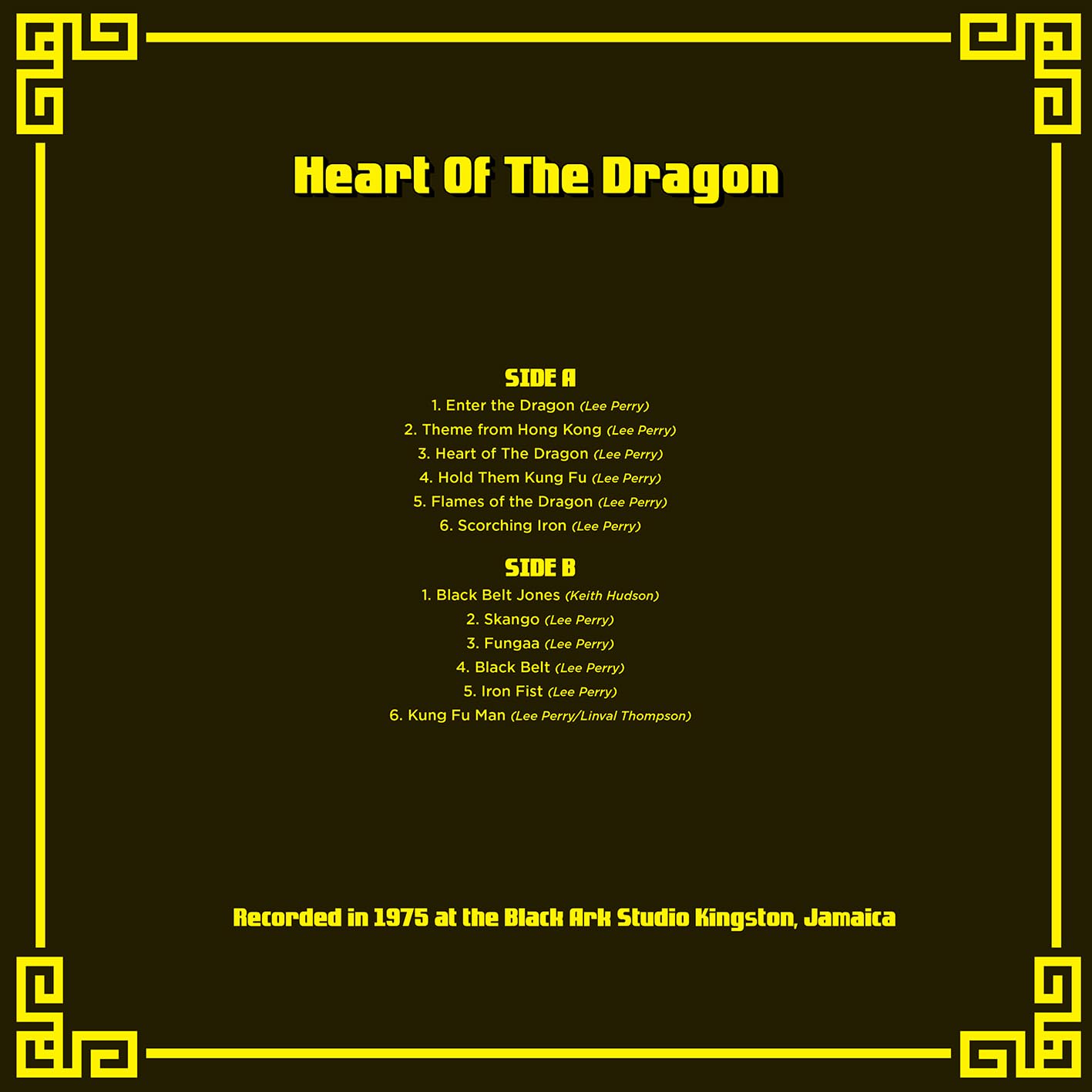 Heart Of The Dragon 30cm Jaune
