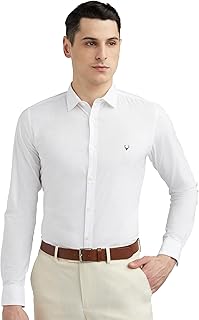 Allen Solly Men s Casual Shirt Regular Collar Soft Breathable Fabric Everyday Smart Casual Wear