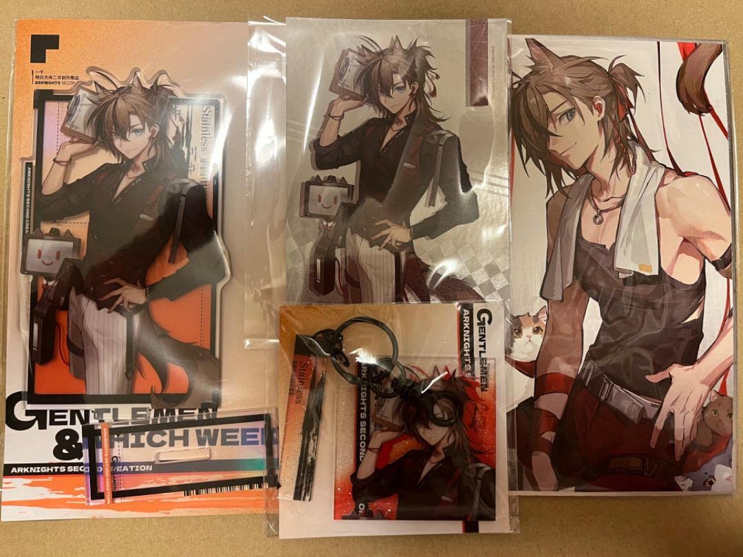 アークナイツ 通行認証 ステインレス セット　④ Amazon.co.jp: アークナイツ Gentlemenシリーズ ステインレス : おもちゃ