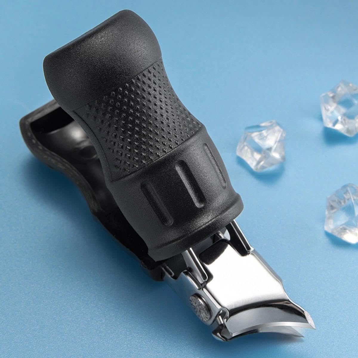 1Pc Slant Mouth Black Nail Clipper Splash Nail Clipper Used for Trimming Feet and Nails Easy to Carry
