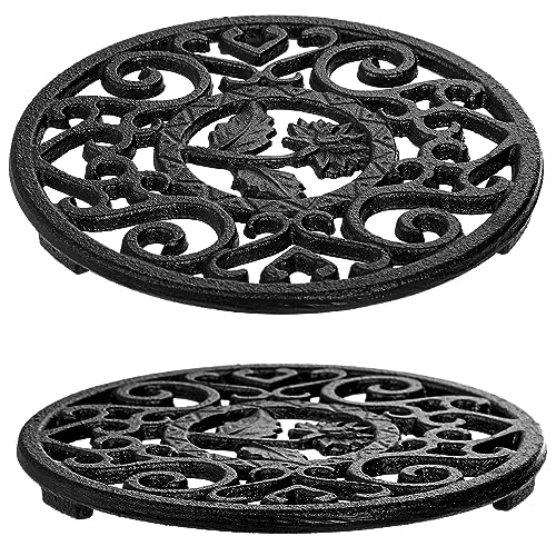 Coloch CO-CASTIRONTRIVET-2P-4.6IN 2 Pack Cast Iron Trivet thumb #3