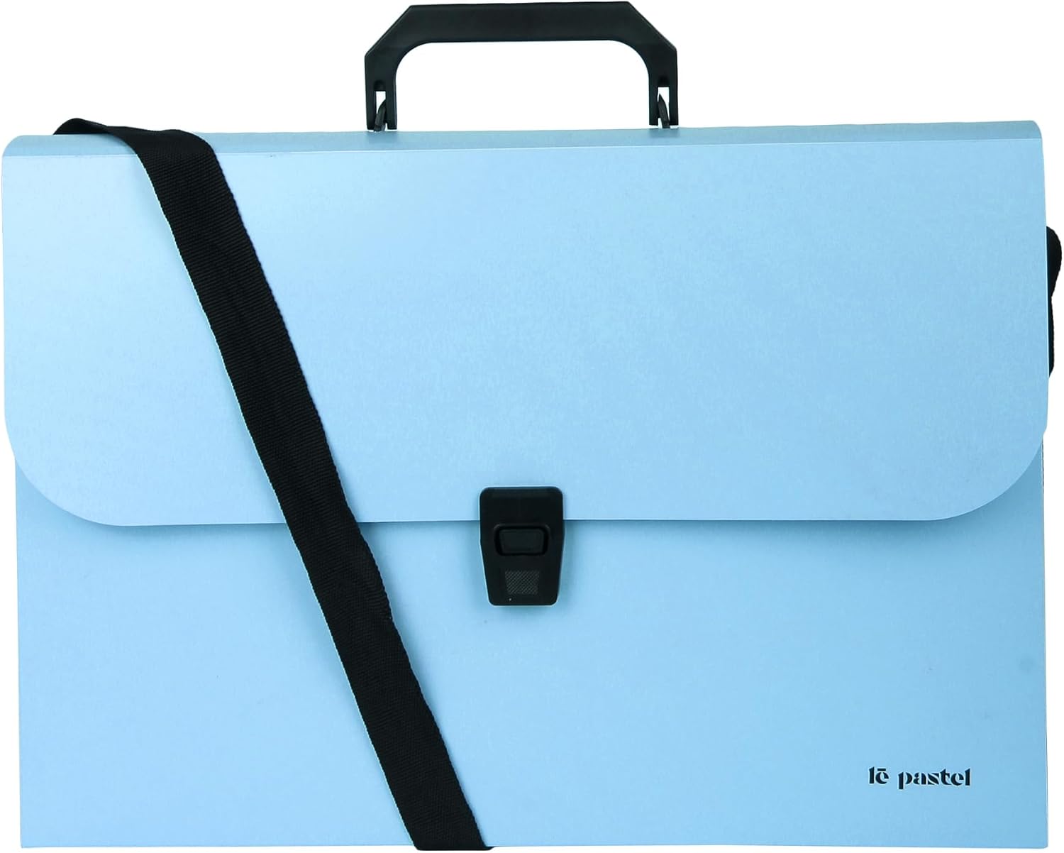 SAYA Pack of 2 Document Case with Handle & Lock FS (Blue)