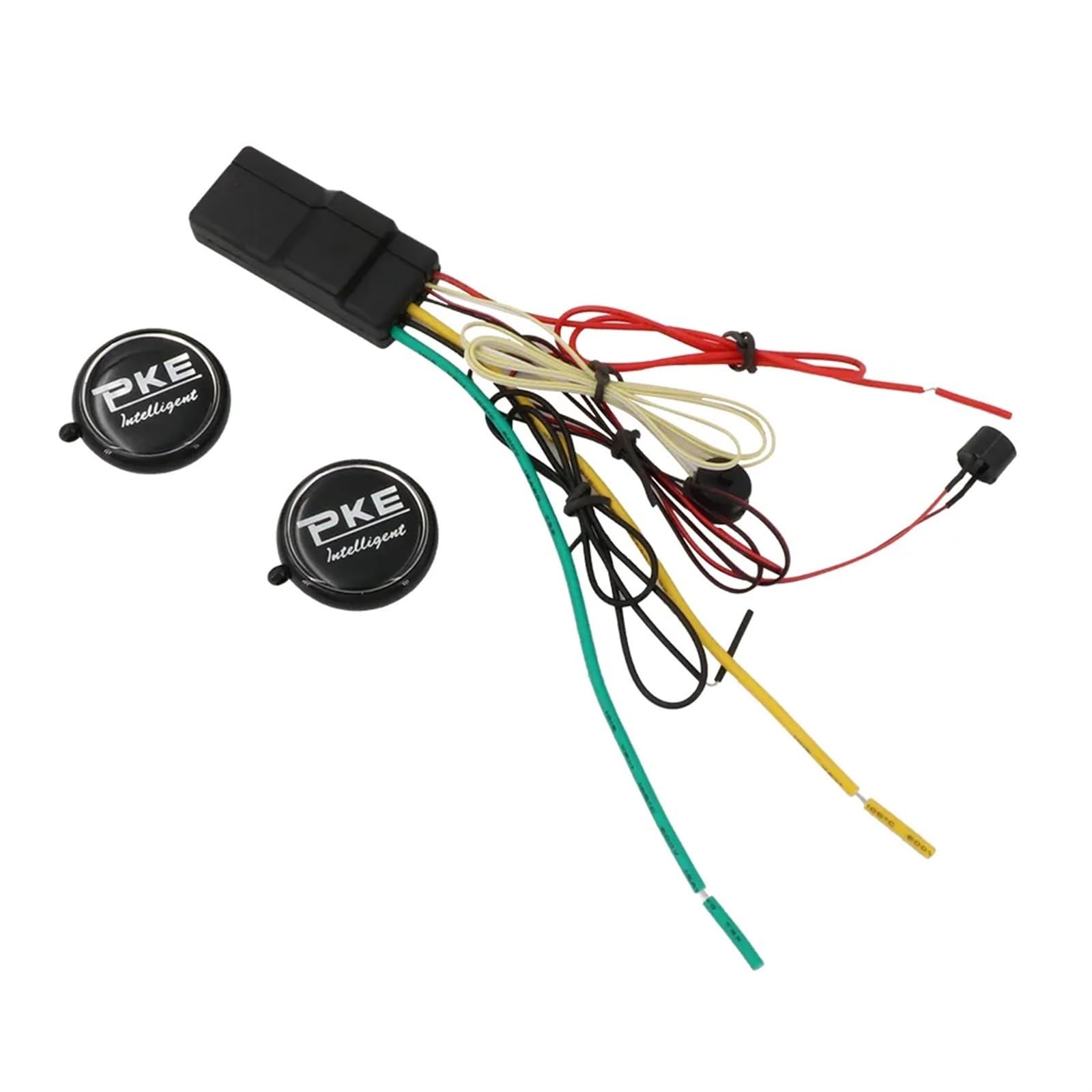 SystèMe D'Alarme Antivol pour Voiture Verrouillage Secret Intelligent Universel 12V, Dispositif antivol, capteur de 8 mètres, Alarme, antidémarrage de Voiture, Verrouillage du Moteur sans Fil