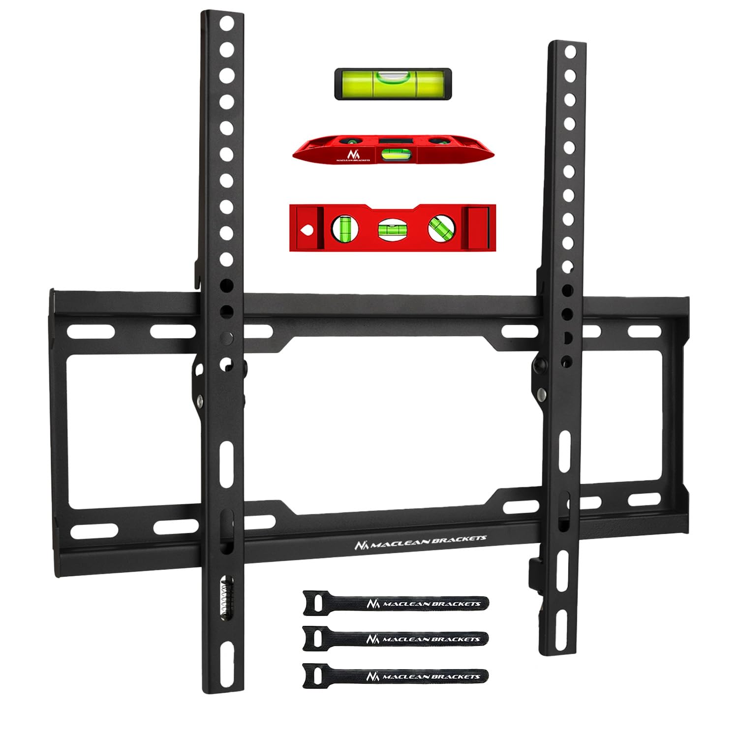Maclean TV mount, max VESA 400x400, 32-70", 45kg, tilt reg. +0°~-10°, MC-412