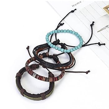 Amazon.co.jp: マルチレベルラップブレスレット 腕輪 ヘンプ