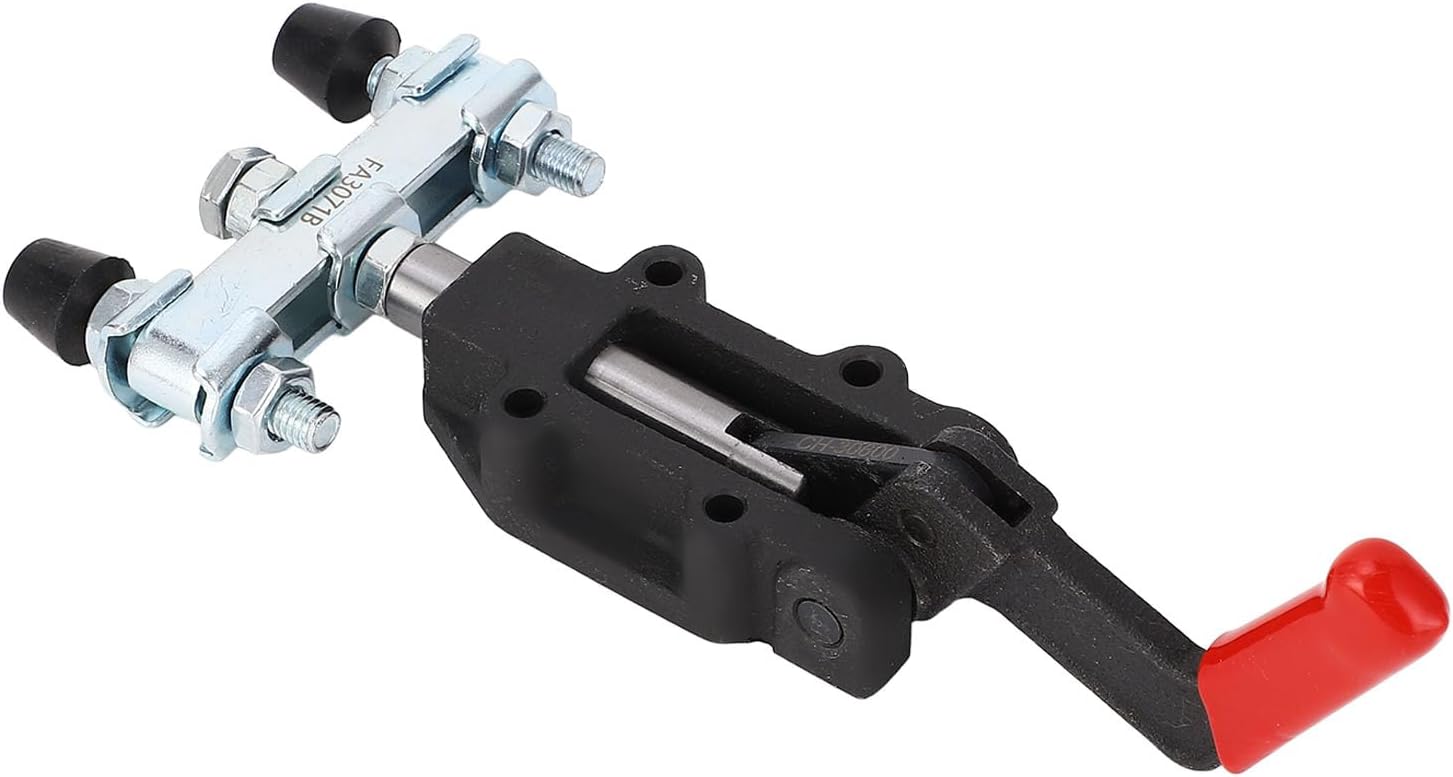 Double Headed Toggle Clamp Heavy Duty Pull Push Toggle Clamp Welding Drilling Grinding Fixture Tooling Red