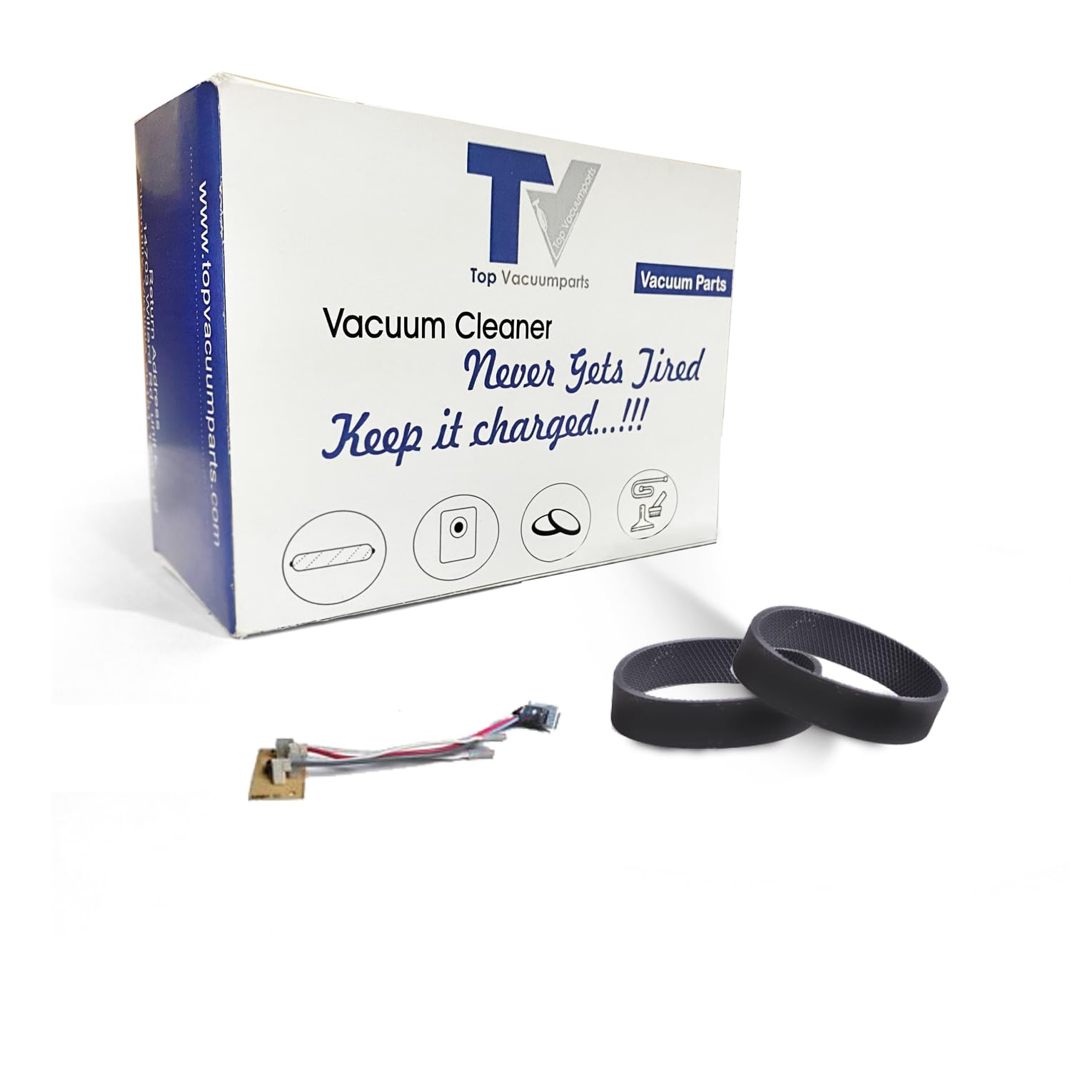 Replacement Part for Kirby Diamond Edition 2 Speed Switch and Circuit Board with 2Belt Free # Compare to Part 632703S, 301291S, 301291
