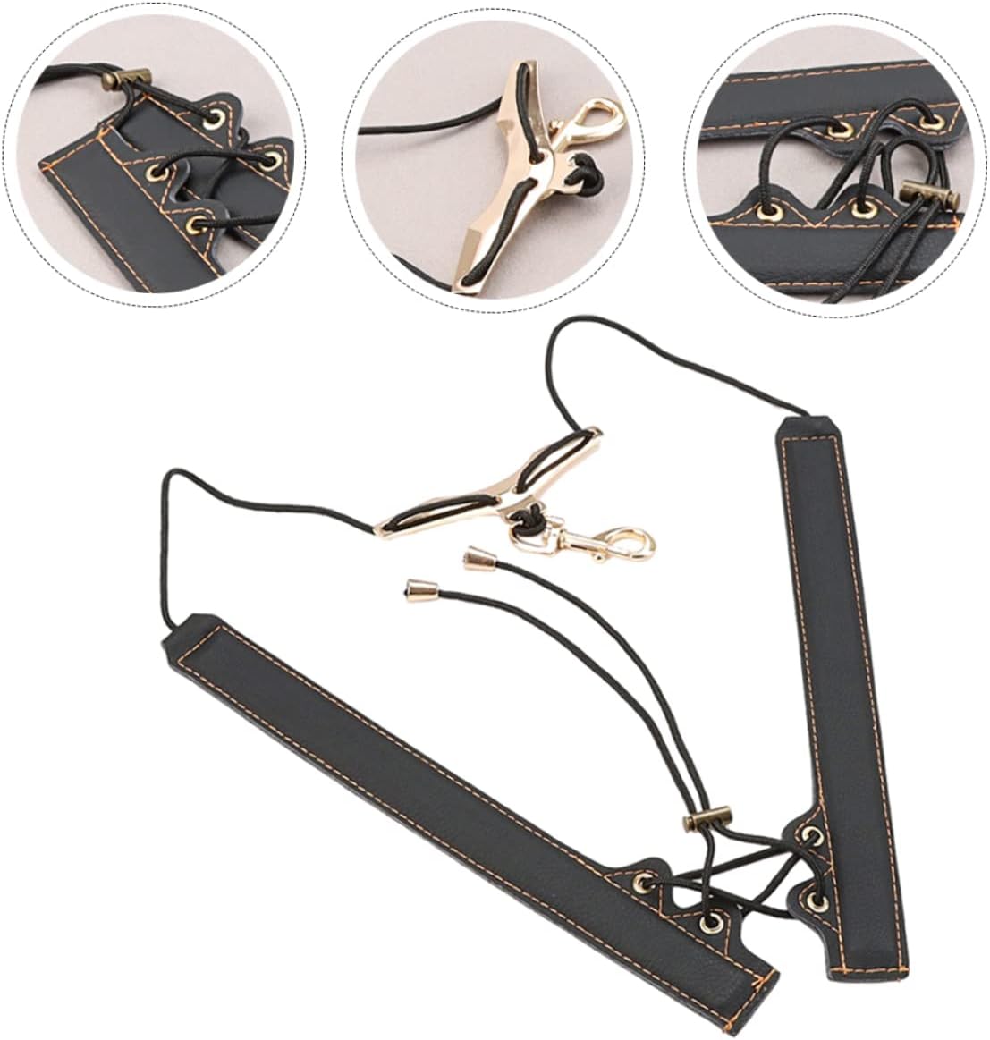 Saxophone Shoulder Adjustable Design and Cloth Materials for Alto and Tenor Saxophones Comfortable Performance Accessory