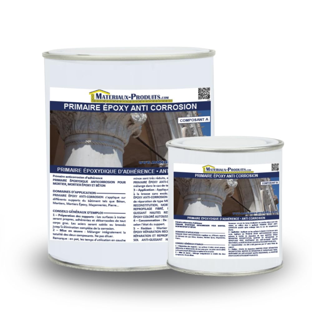 MATPRO Primaire epoxy anti-corrosion 500 g Jaune clair