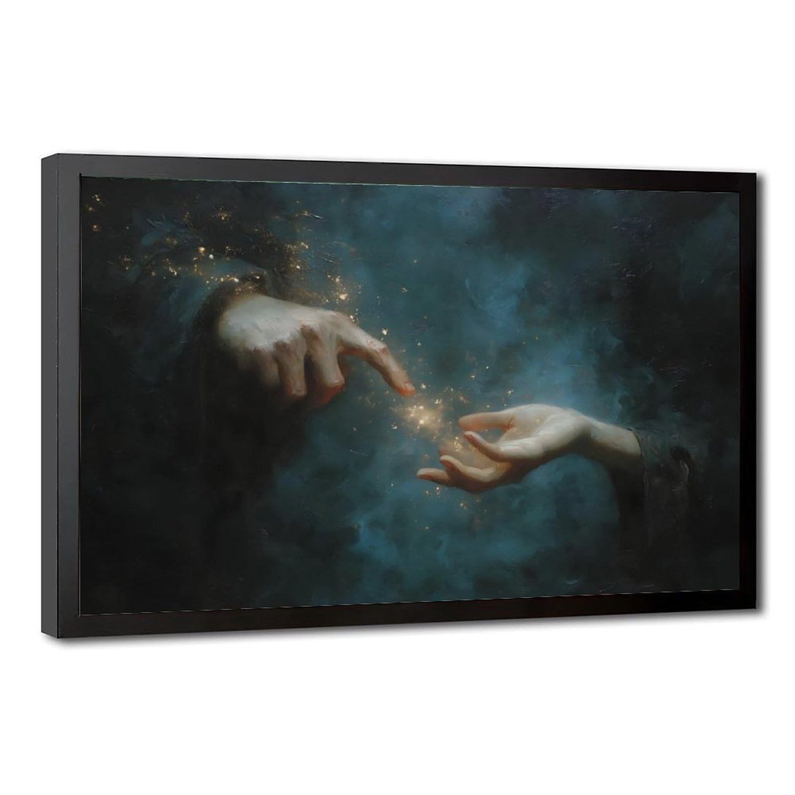 Bareronor Brown Magic Touch Canvas Poster Bedroom Decor Landscape Office Room Decor Gift 20" L X 30" W