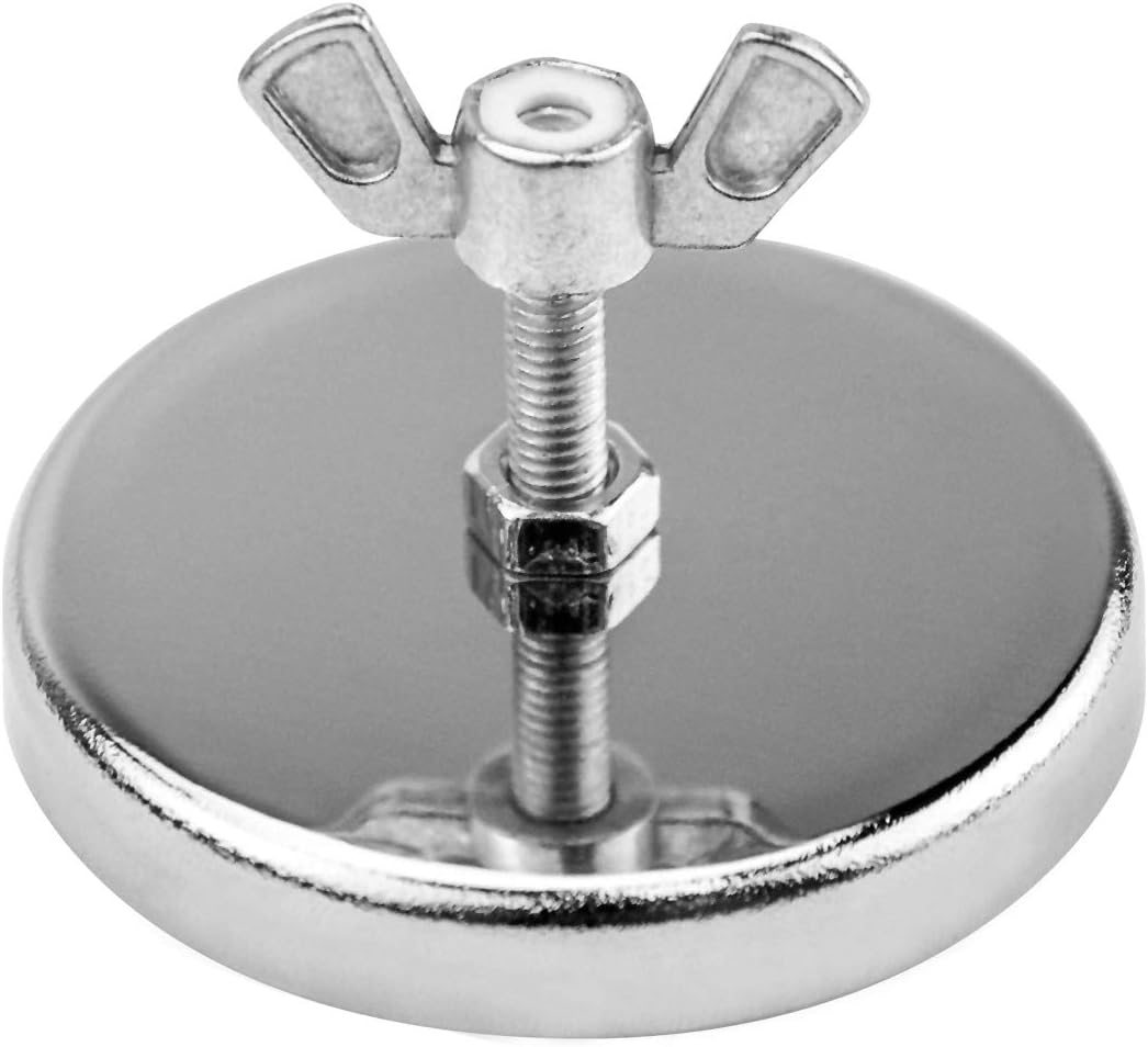 VULCAN Heavy Duty Magnet Kit with Wire Loop Flags - Includes Vented Storage Bag