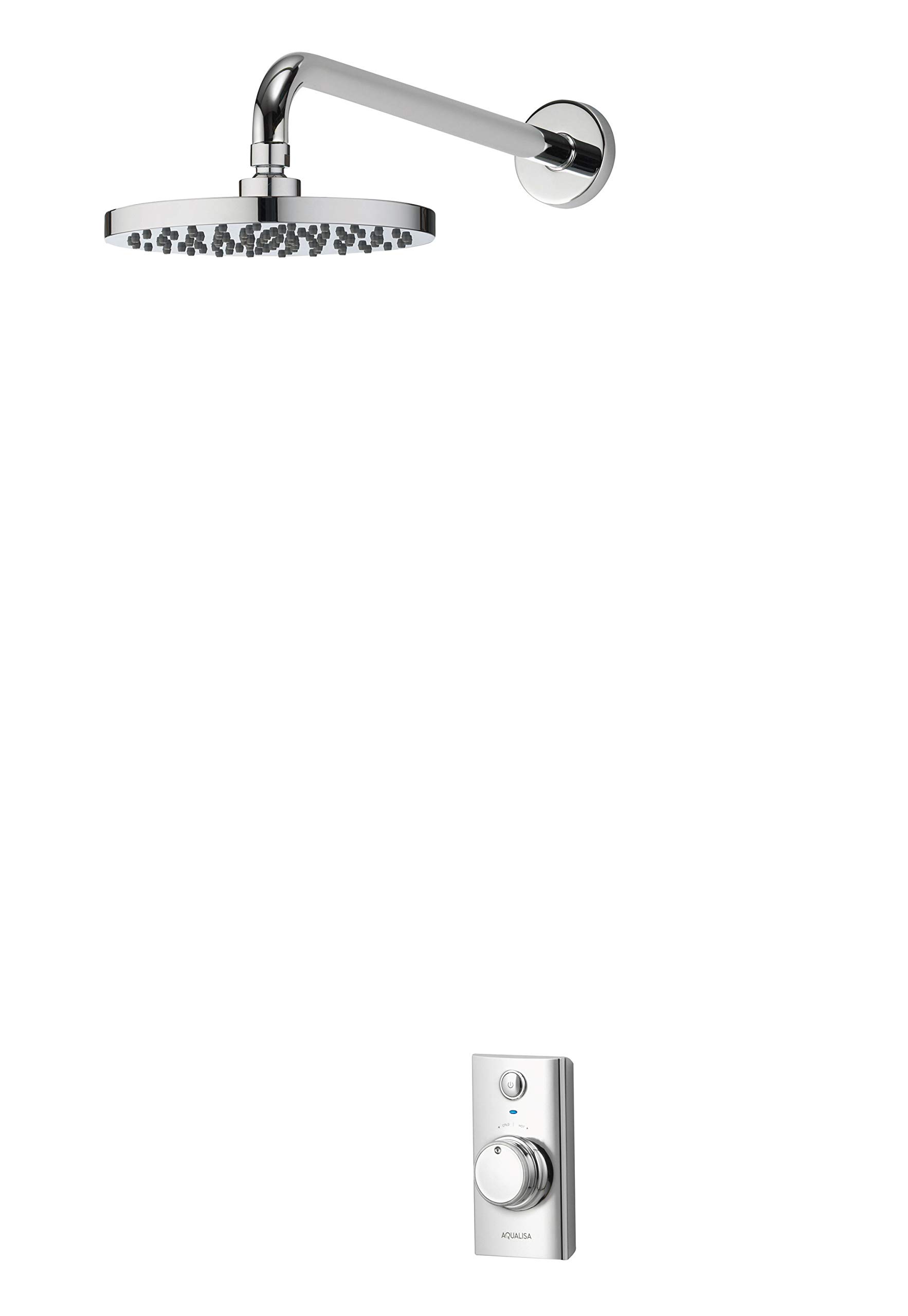 AqualisaVSQ.A1.BR.20 Visage Q Smart Shower, 240 V, Chrome