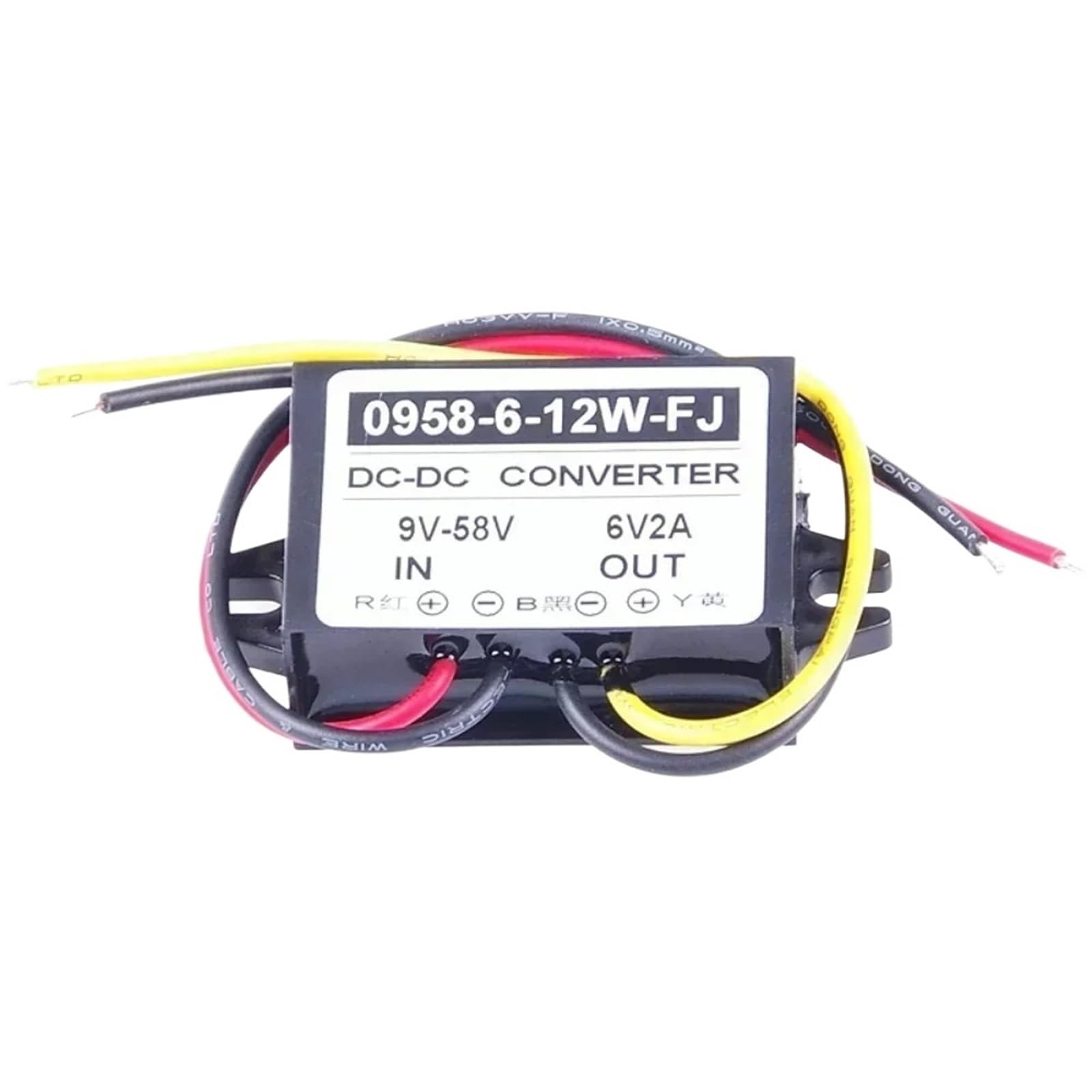QfUxYYSLD DC 12V 24V 36V 48V 9V-72V Convert to 6V 2A 12W Step Down