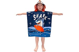 Kids Beach Towel with Hood - Hot Wheels
