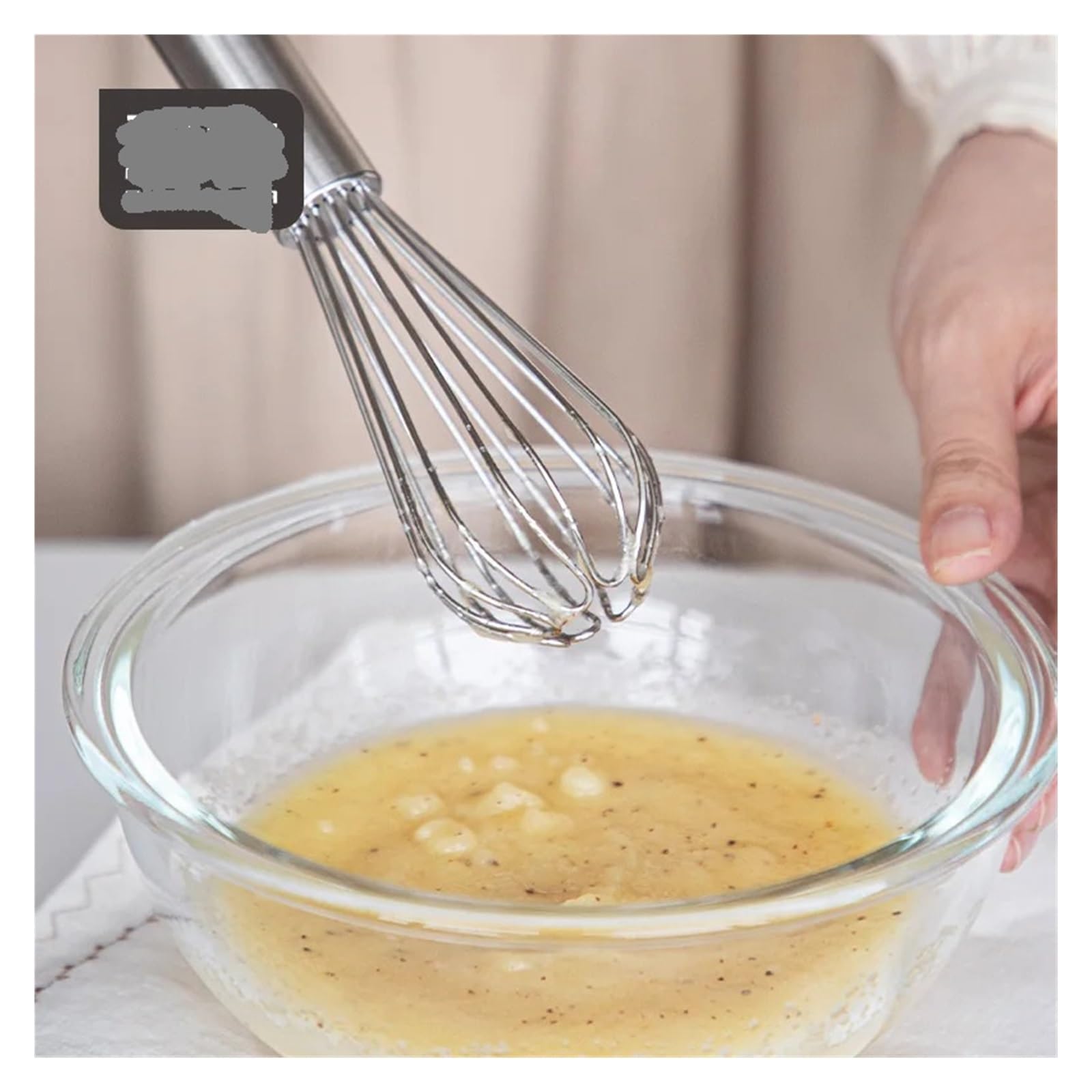 Schneebesen Schneebesen Design Draht Edelstahl Küchenzubehör Handheld Manuelles Backwerkzeug Manueller Mixer