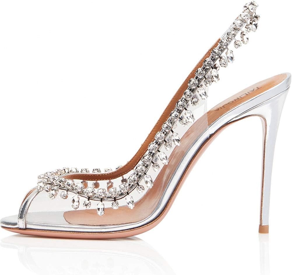 heels with diamonds on the back