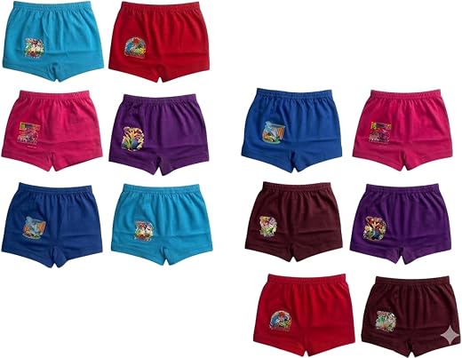 MRB Kid's Briefs | Soft Breathable Underwear with Elastic Waist | All-Day Comfort Fit | Machine Washable | Multi-Color (Pa...