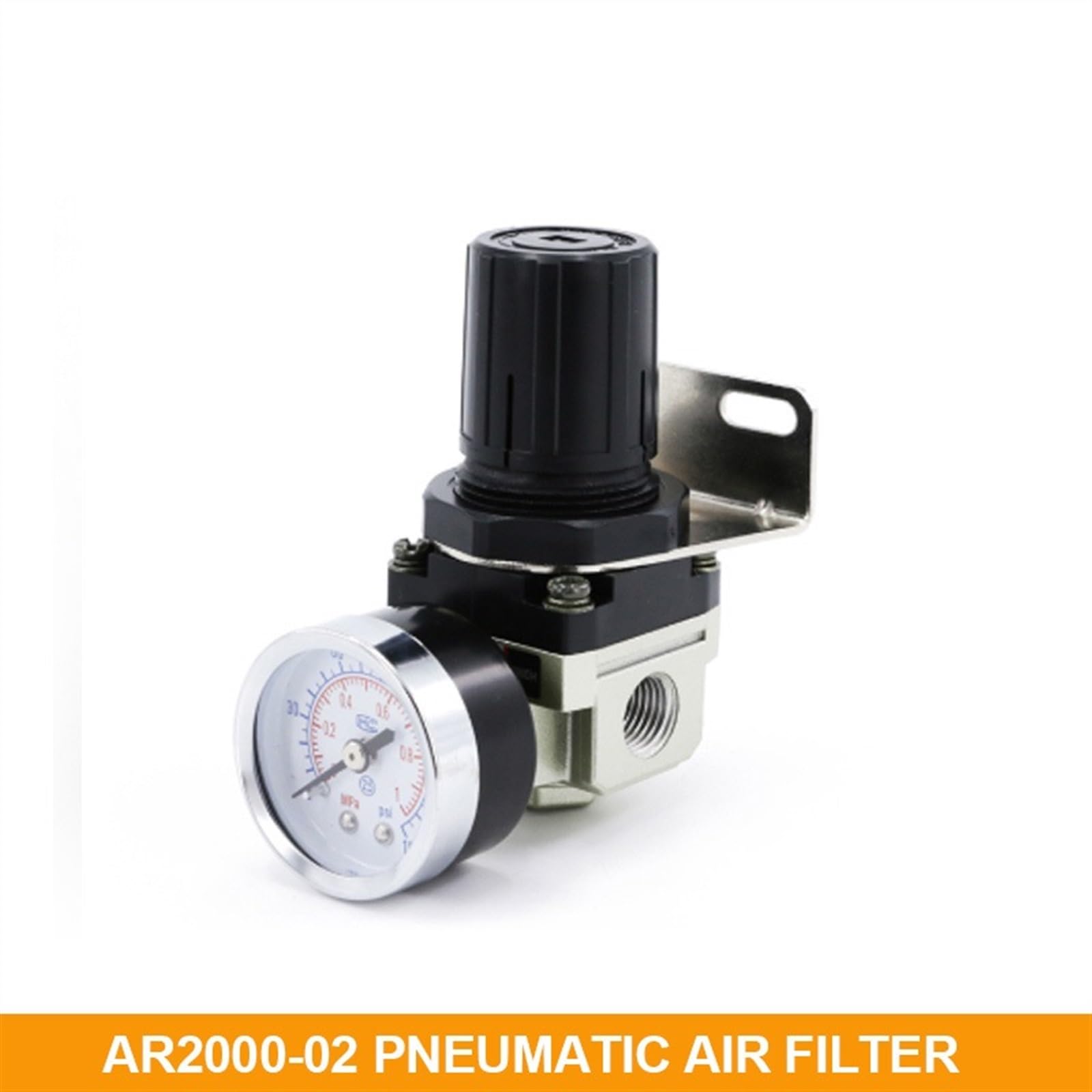 Filtr pneumatyczny AR2000-02 G1/10.2 cm sterowanie, pompa sprężarki, regulator gazu, jednostki obróbki z regulacją miernika (bez okuć)
